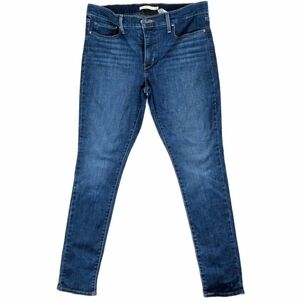 Levi's 311 shaping skinny dark wash denim jeans sz 32